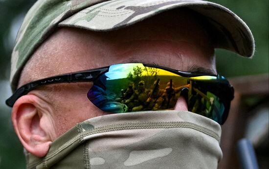 Russia Ukraine Military Operation Snipers Training