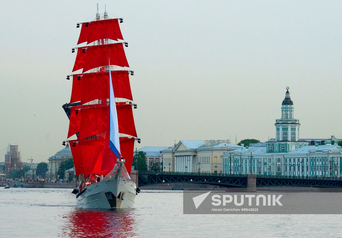 Russia Scarlet Sails Show Rehearsal