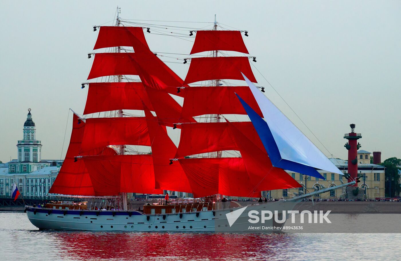 Russia Scarlet Sails Show Rehearsal