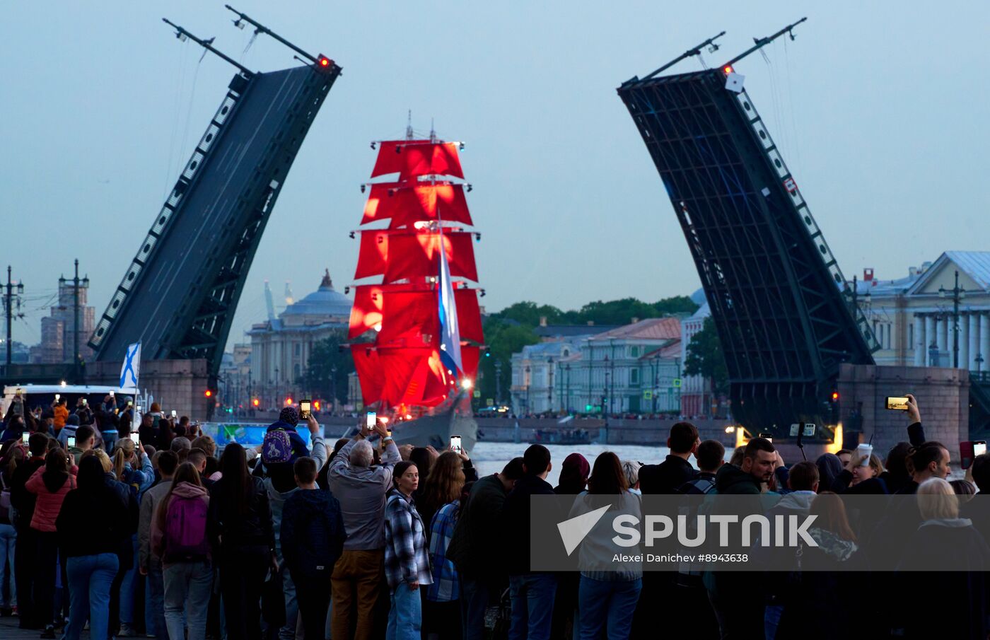 Russia Scarlet Sails Show Rehearsal