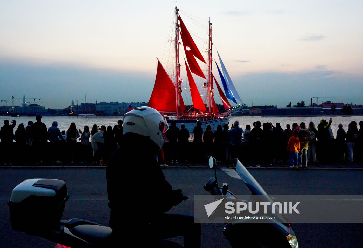 Russia Scarlet Sails Show Rehearsal