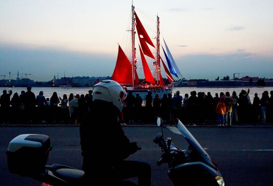 Russia Scarlet Sails Show Rehearsal