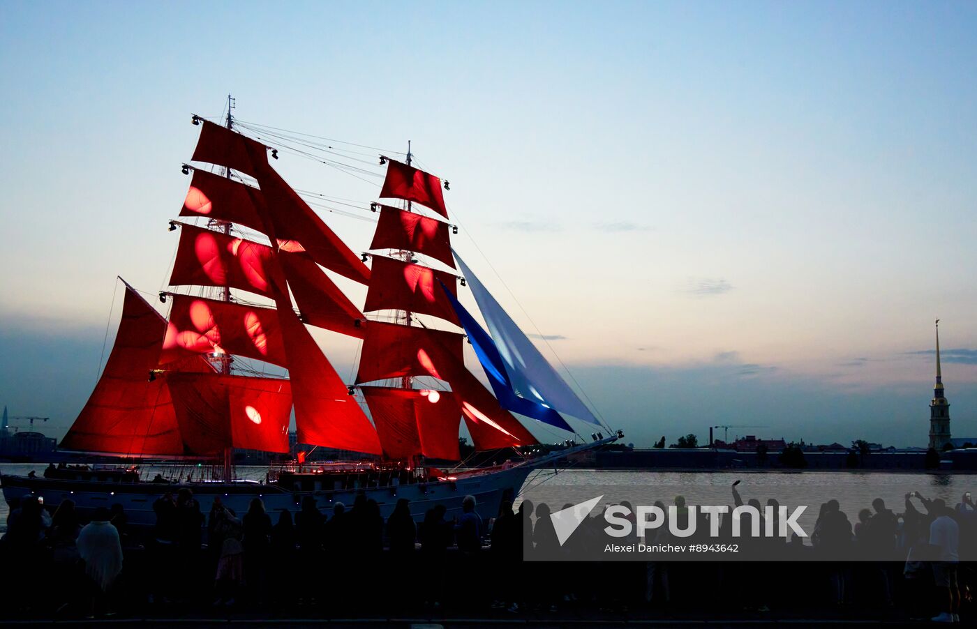 Russia Scarlet Sails Show Rehearsal