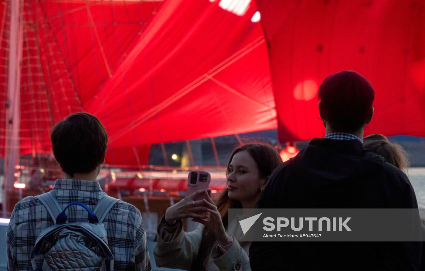 Russia Scarlet Sails Show Rehearsal