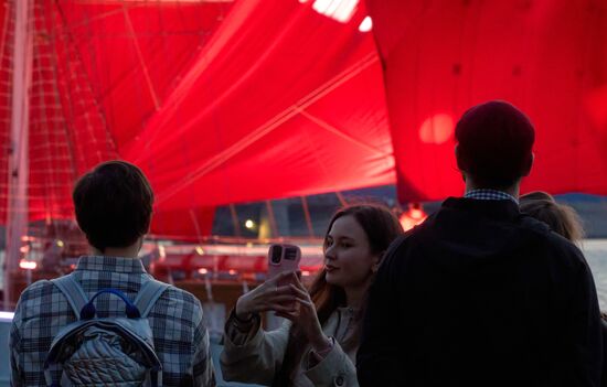 Russia Scarlet Sails Show Rehearsal