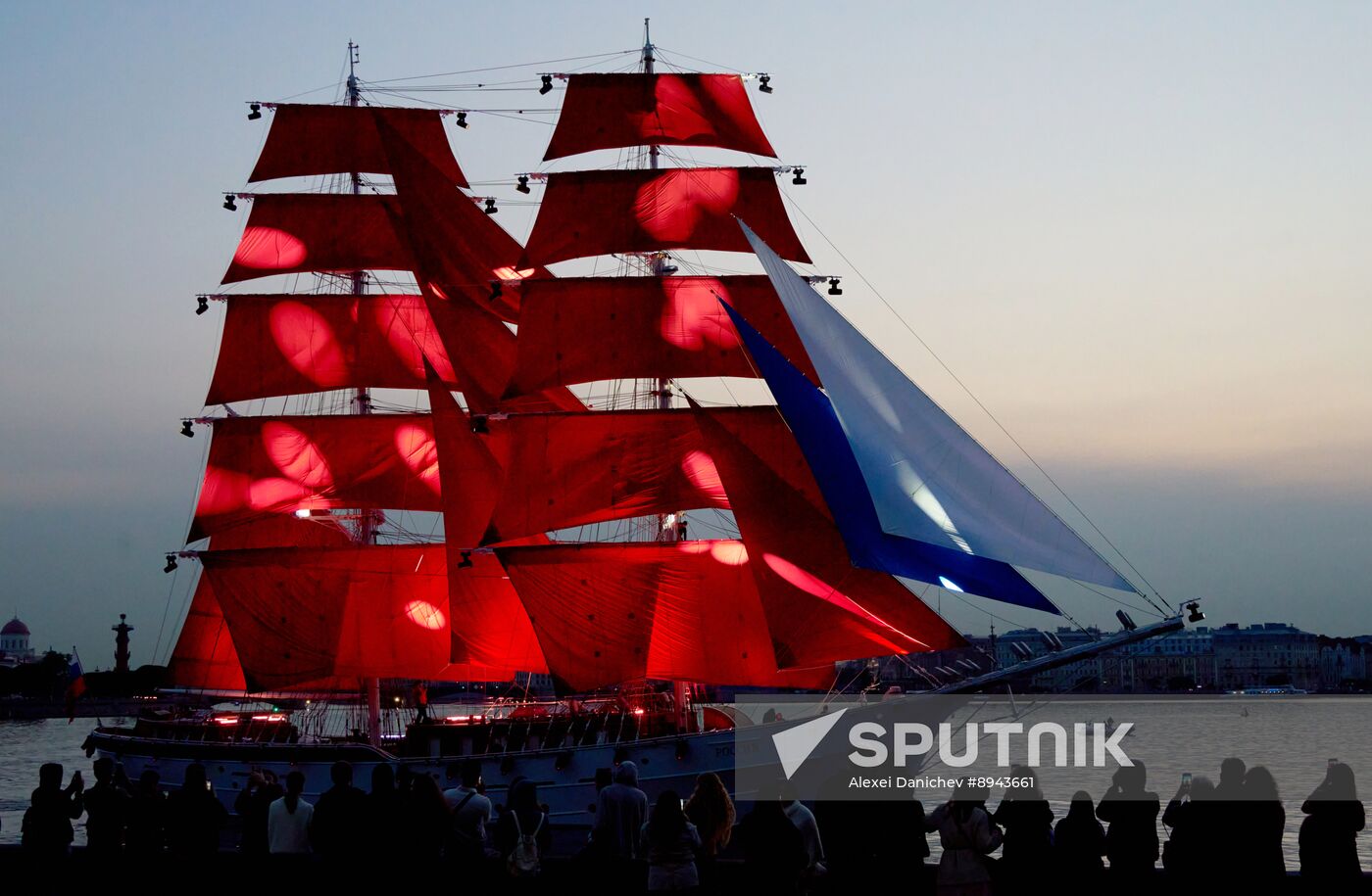 Russia Scarlet Sails Show Rehearsal