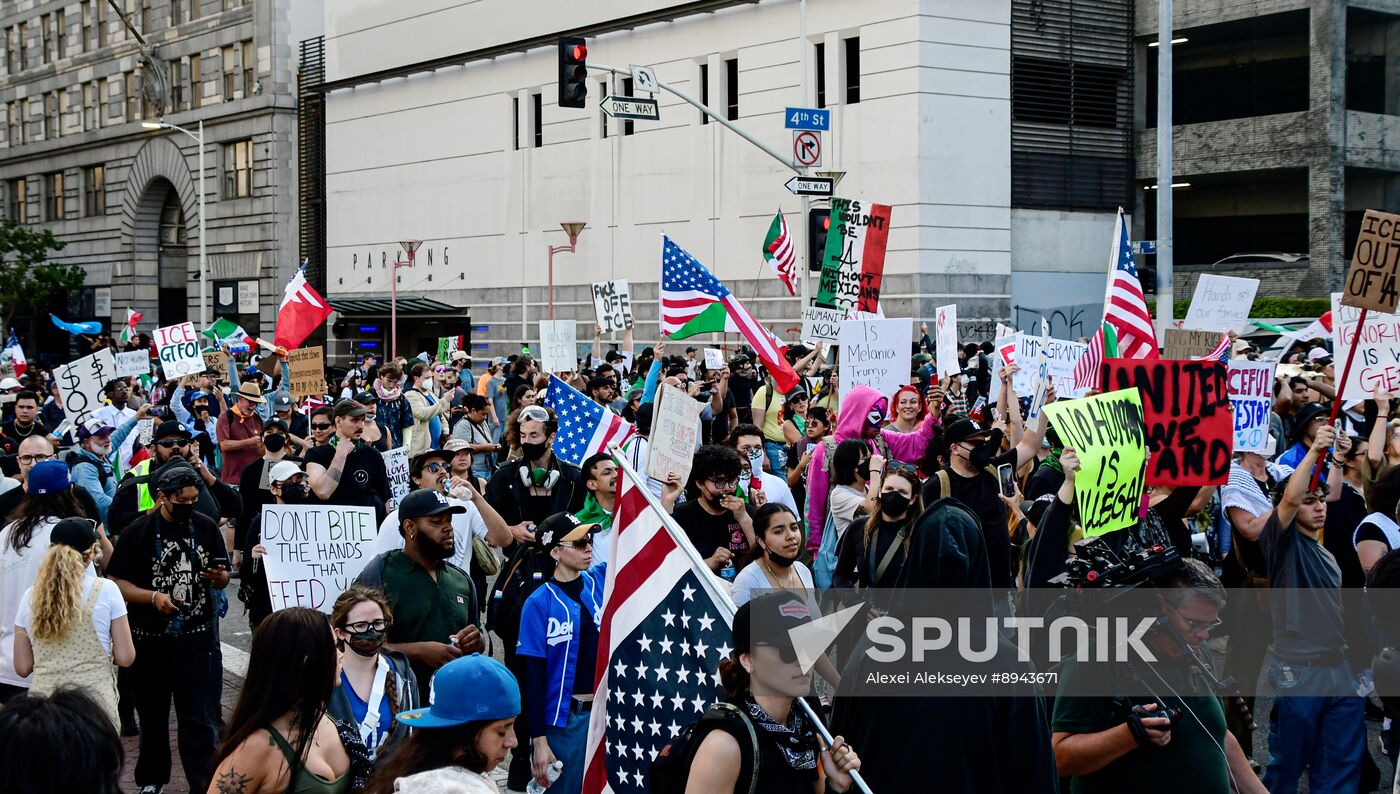 US Immigration Protest