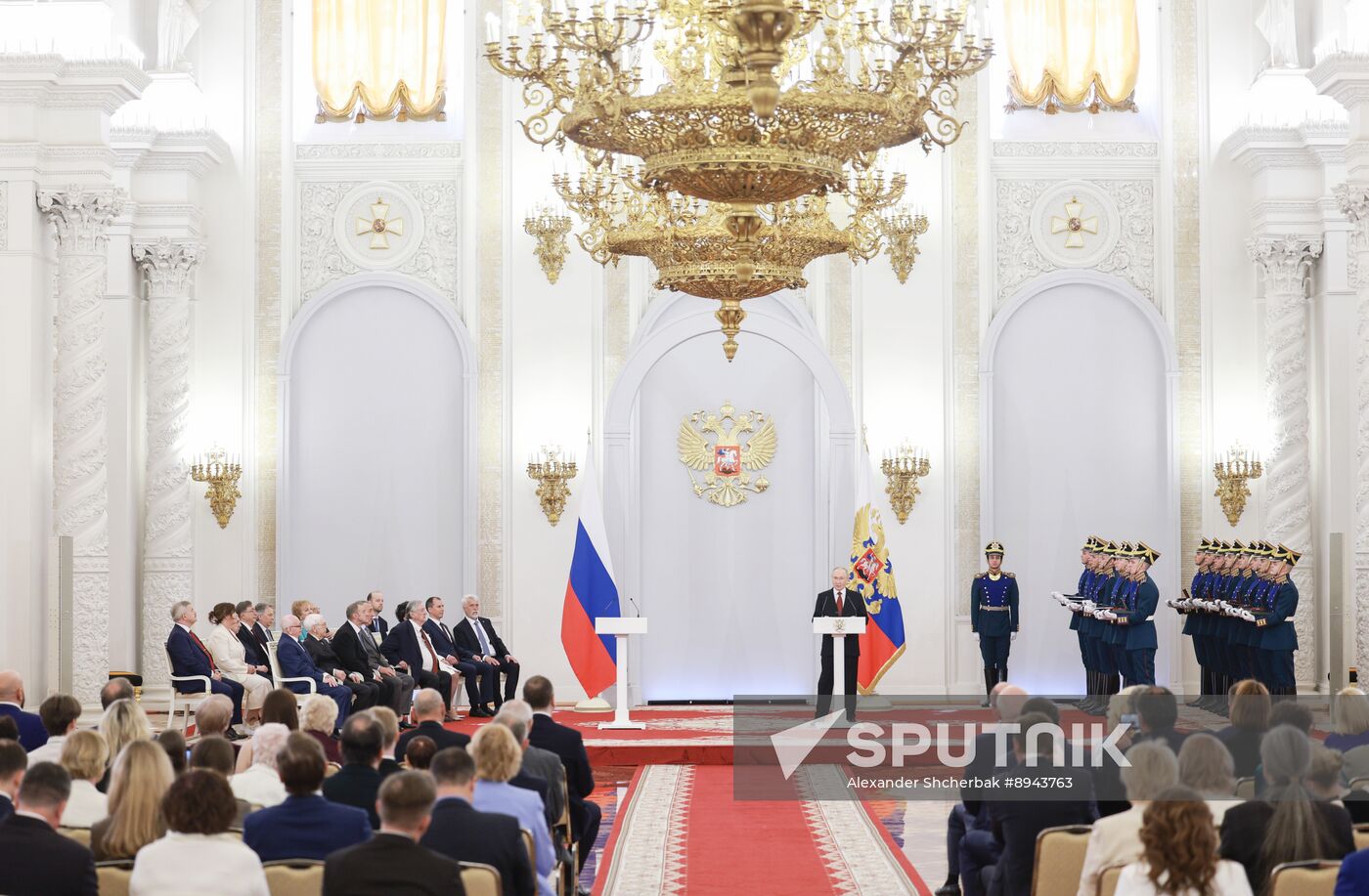 Russia Putin National Awards Presentation