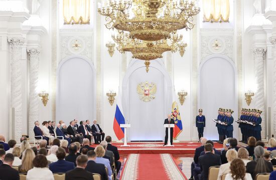 Russia Putin National Awards Presentation