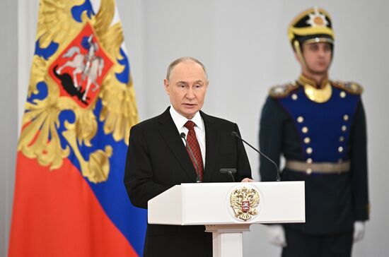 Russia Putin National Awards Presentation