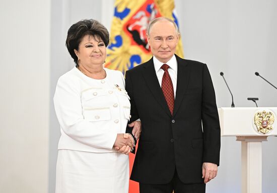 Russia Putin National Awards Presentation