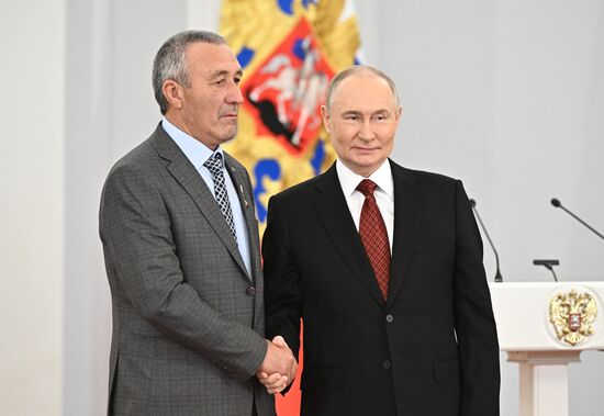 Russia Putin National Awards Presentation