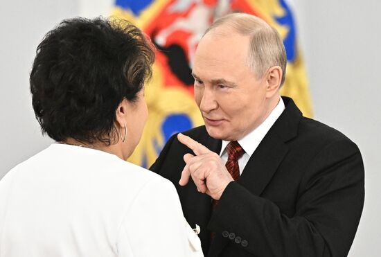 Russia Putin National Awards Presentation