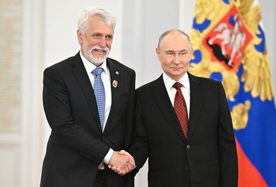 Russia Putin National Awards Presentation