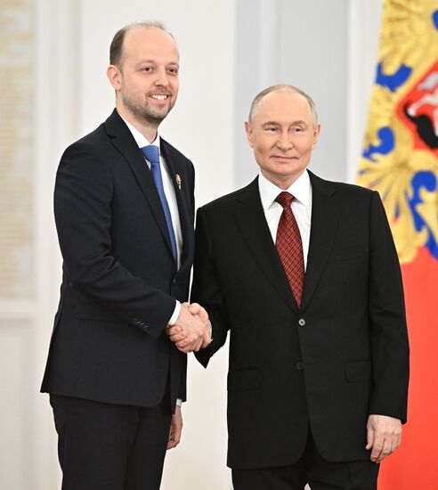 Russia Putin National Awards Presentation