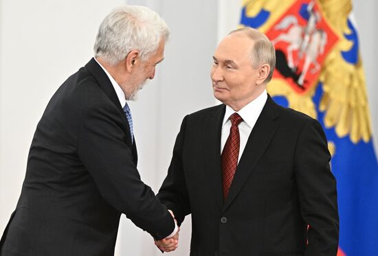 Russia Putin National Awards Presentation