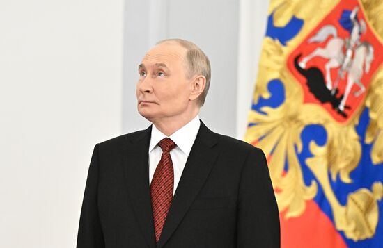 Russia Putin National Awards Presentation