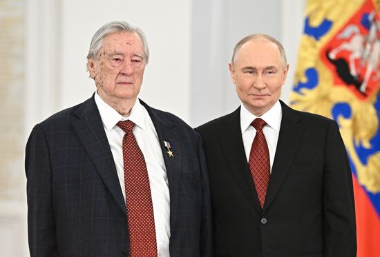 Russia Putin National Awards Presentation