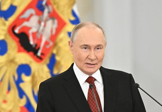 Russia Putin National Awards Presentation