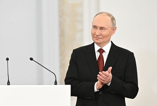 Russia Putin National Awards Presentation