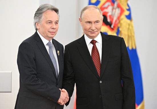 Russia Putin National Awards Presentation