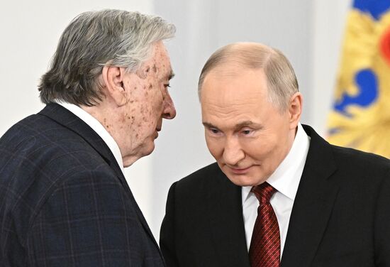 Russia Putin National Awards Presentation