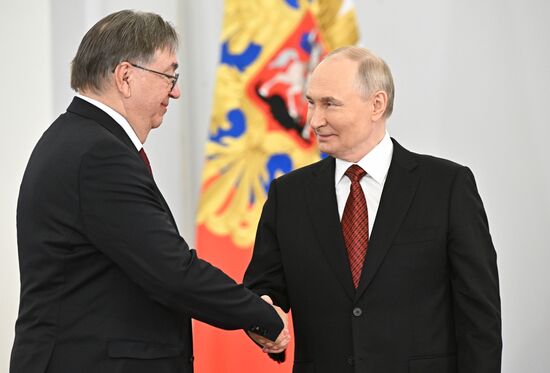 Russia Putin National Awards Presentation