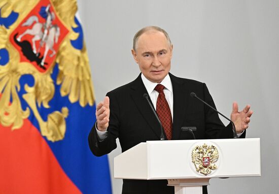 Russia Putin National Awards Presentation