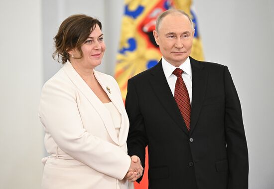 Russia Putin National Awards Presentation