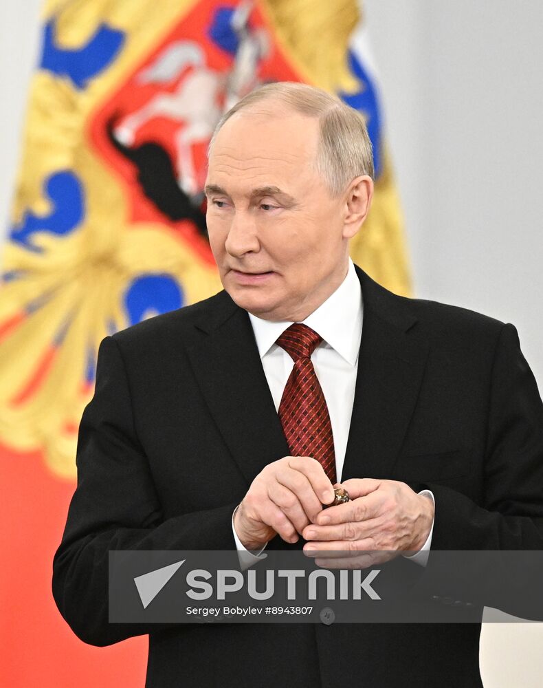 Russia Putin National Awards Presentation