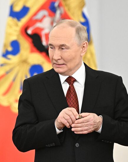 Russia Putin National Awards Presentation