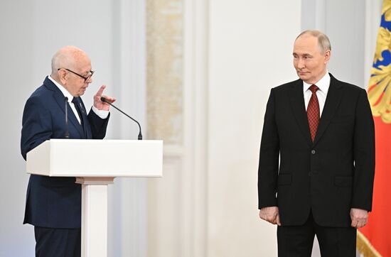 Russia Putin National Awards Presentation