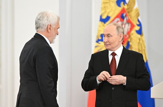 Russia Putin National Awards Presentation