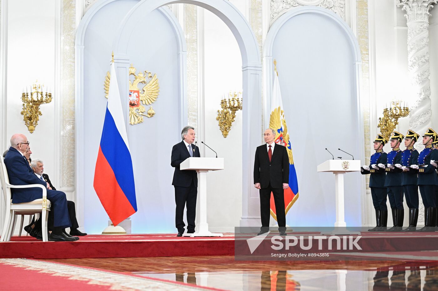 Russia Putin National Awards Presentation