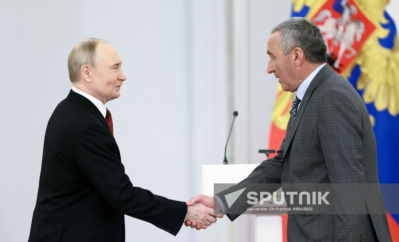 Russia Putin National Awards Presentation