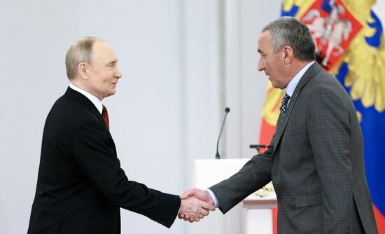 Russia Putin National Awards Presentation