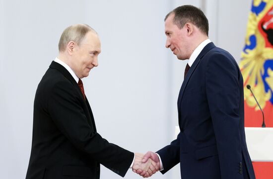 Russia Putin National Awards Presentation