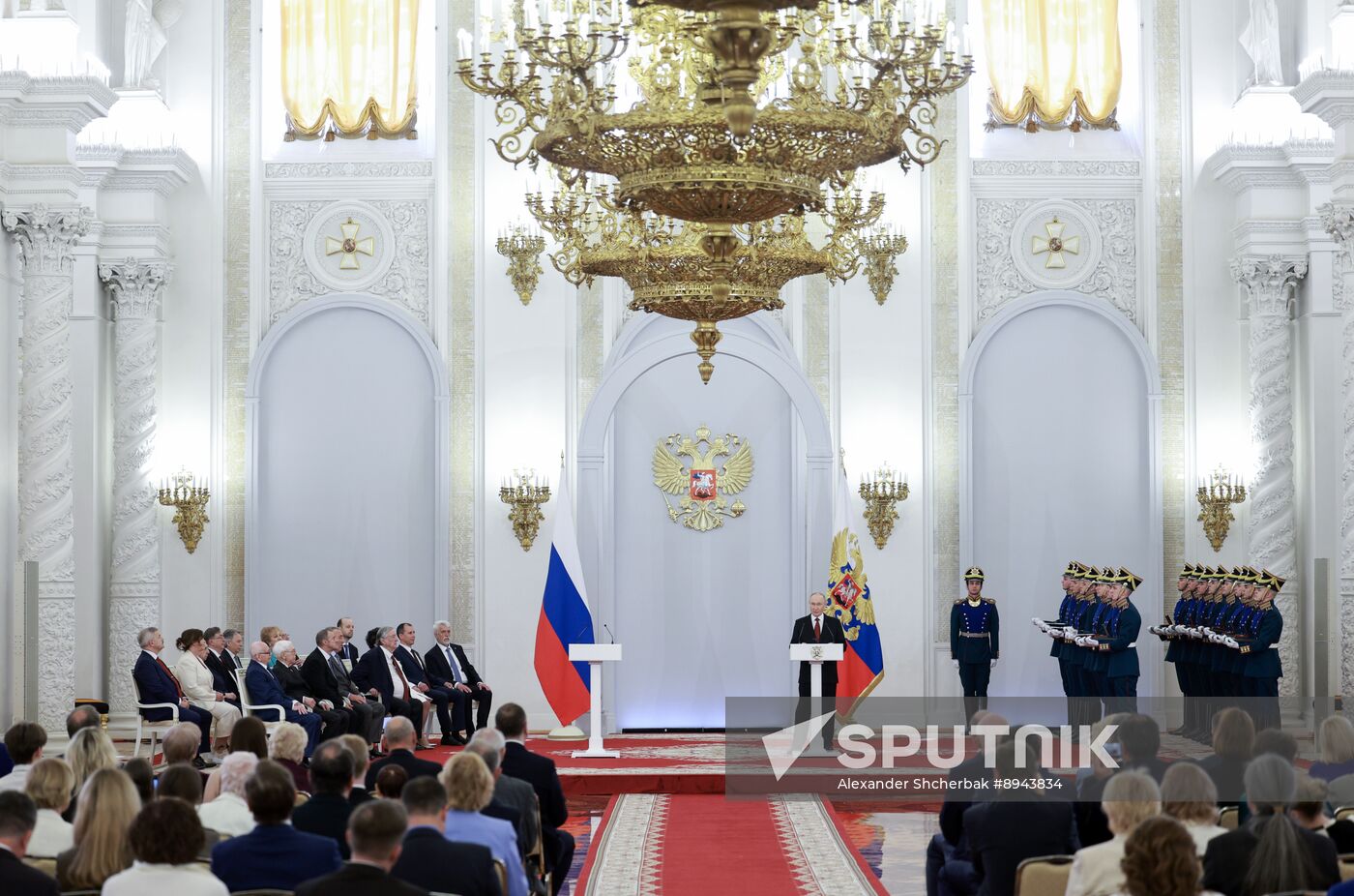 Russia Putin National Awards Presentation