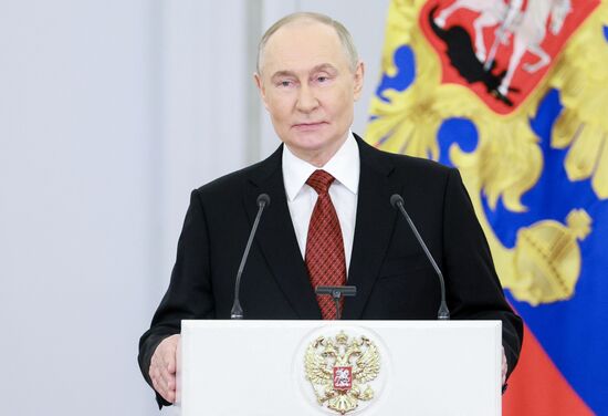 Russia Putin National Awards Presentation