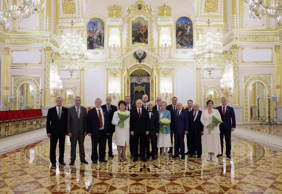 Russia Putin National Awards Presentation