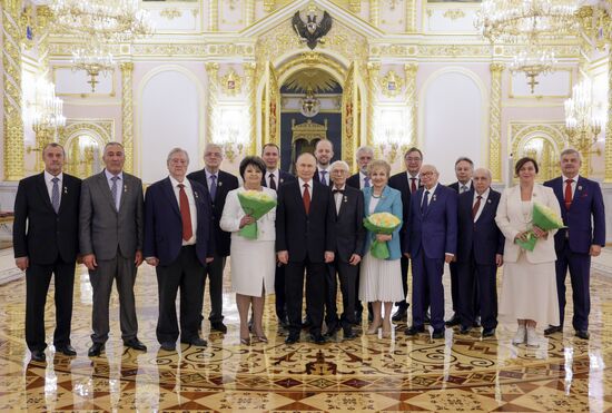 Russia Putin National Awards Presentation