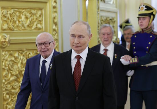 Russia Putin National Awards Presentation