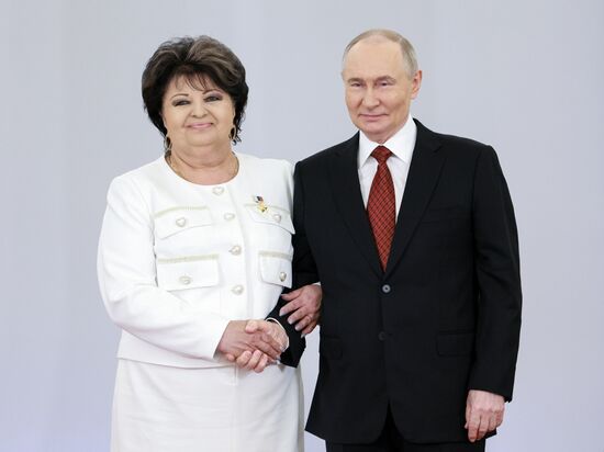 Russia Putin National Awards Presentation