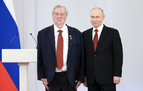 Russia Putin National Awards Presentation