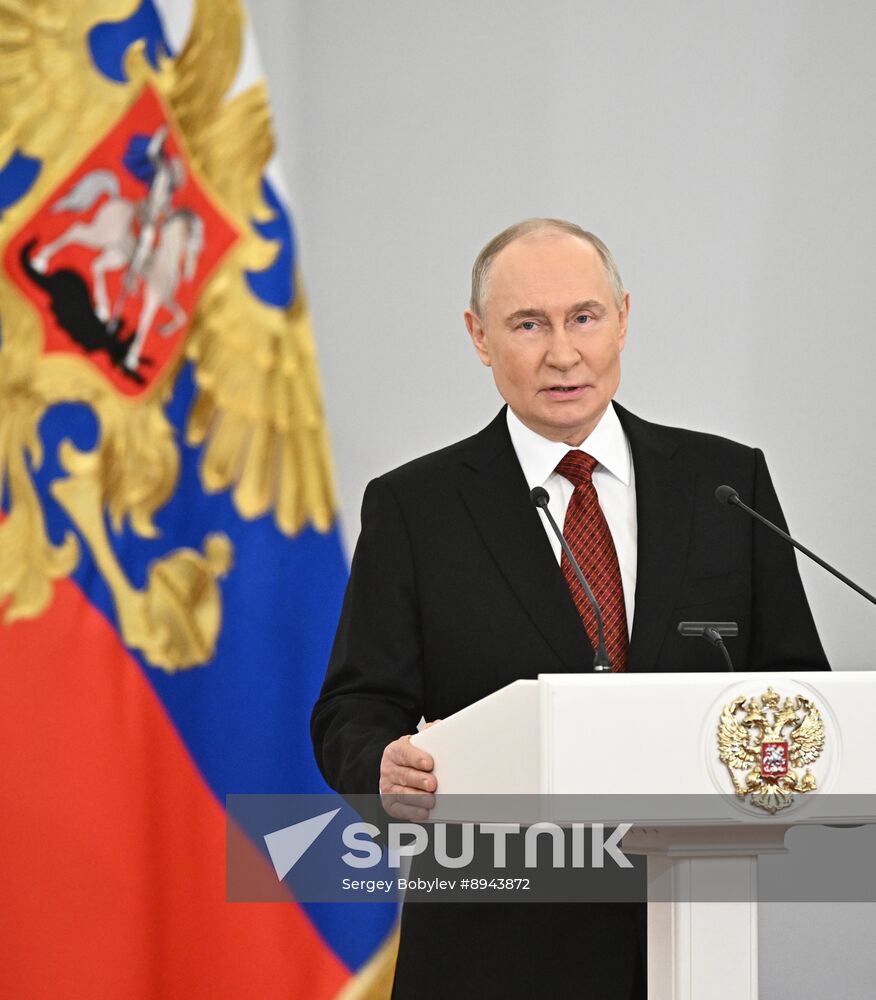 Russia Putin National Awards Presentation