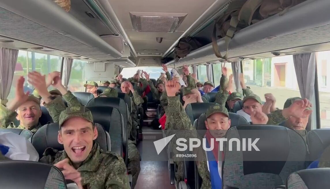 Russia Ukraine Military Operation POWs Exchange