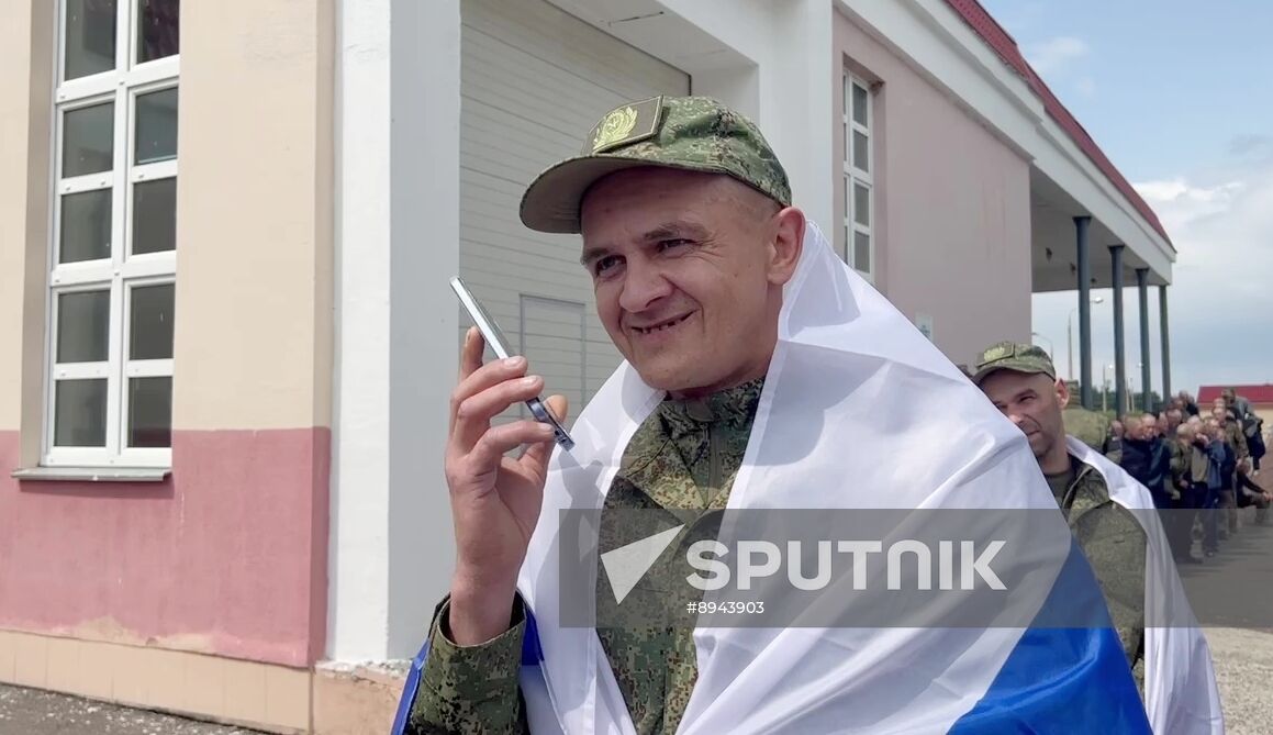 Russia Ukraine Military Operation POWs Exchange