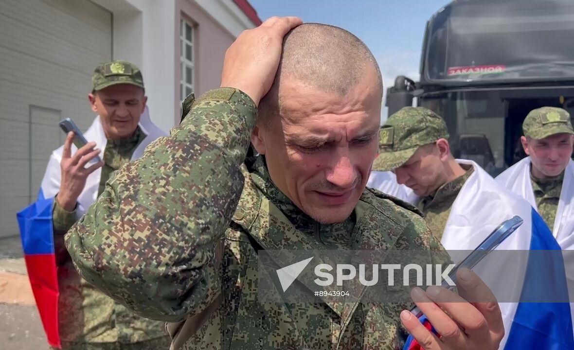 Russia Ukraine Military Operation POWs Exchange