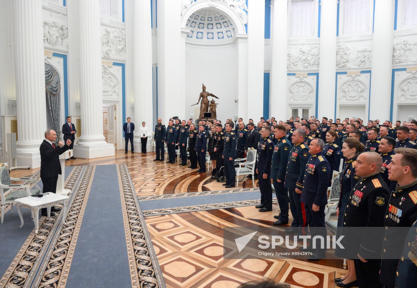 Russia Putin Time of Heroes Programme