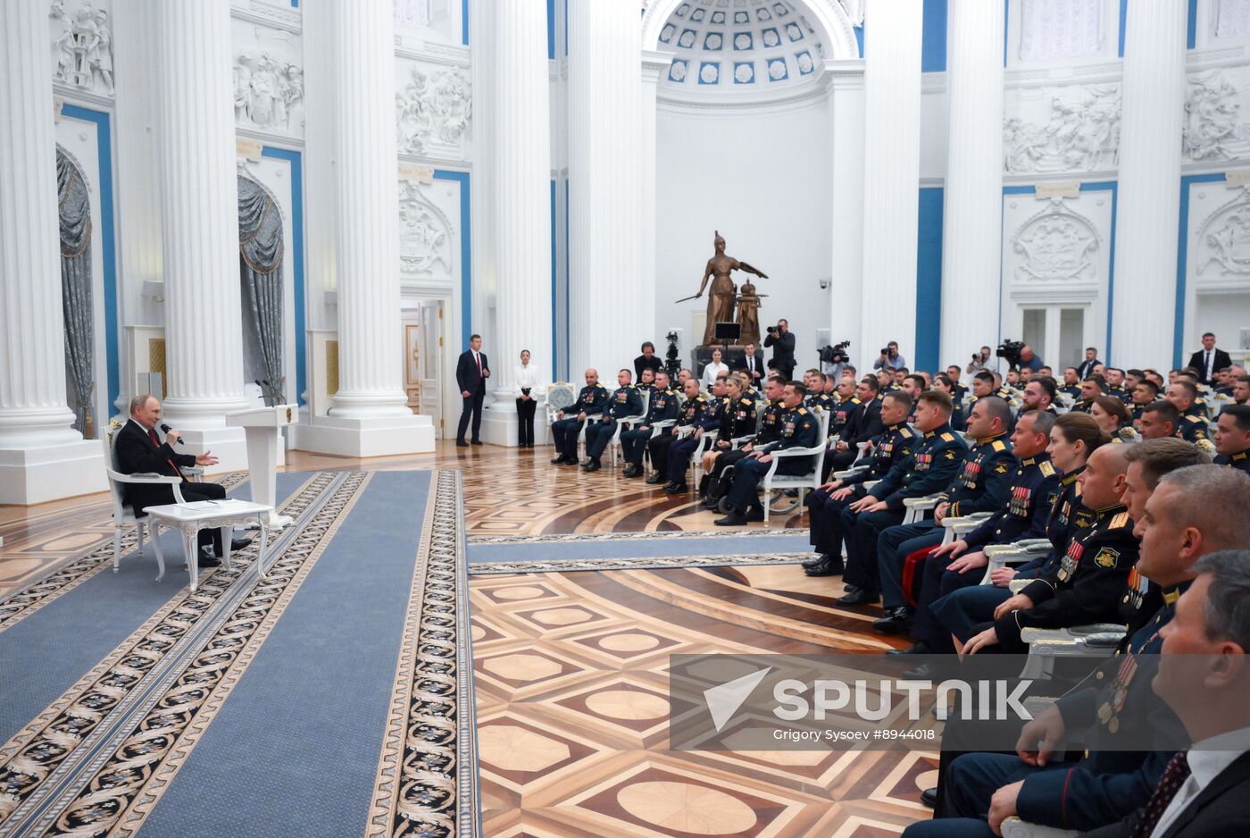 Russia Putin Time of Heroes Programme